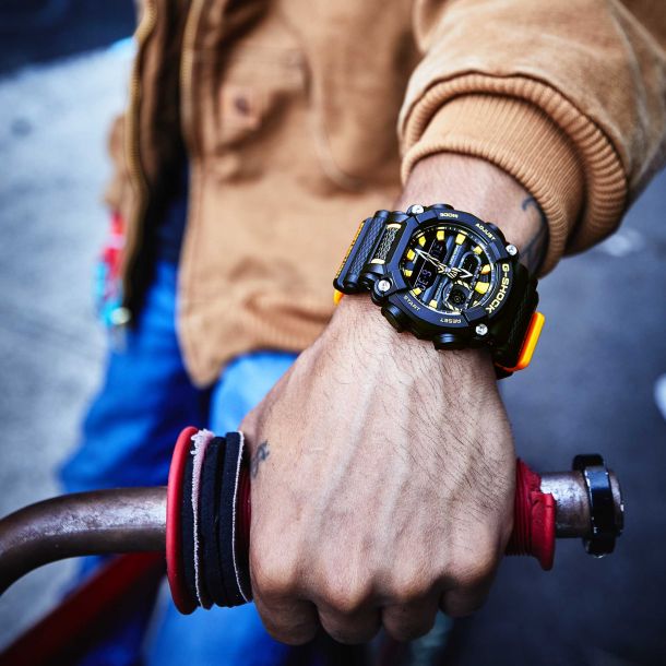 Casio g shock yellow strap outlet