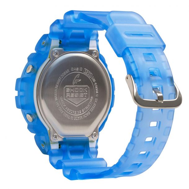 Men s Casio G Shock Digital Blue Skeleton Resin Watch DW6900LS 2