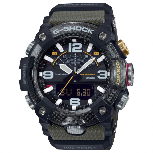 GGB100-1A | Black Mudmaster Men's Watch G-SHOCK | CASIO