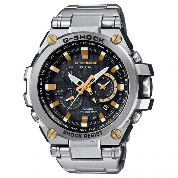 Casio G-Shock MT-G MTG-S1000D Chrono Analog Solar black
