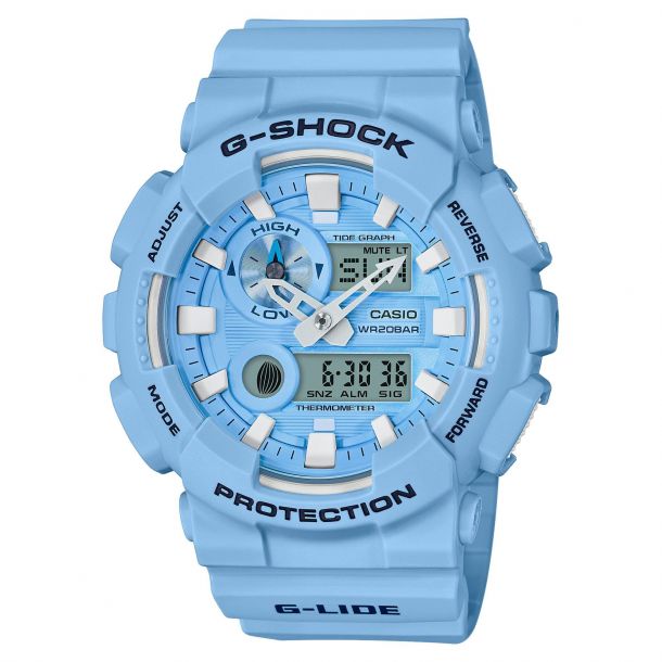 G shock g lide blue on sale