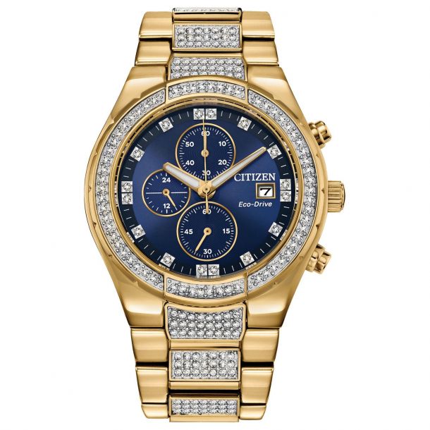 Mens citizen watches gold tone online