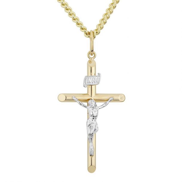 Crucifix pendant clearance mens