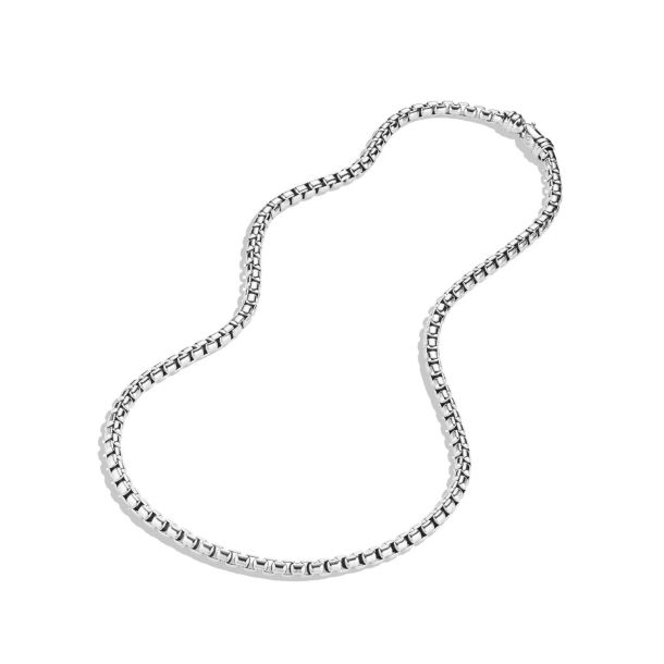 Men's David Yurman Box Chain Necklace, 5.2mm - 22 Inches | REEDS