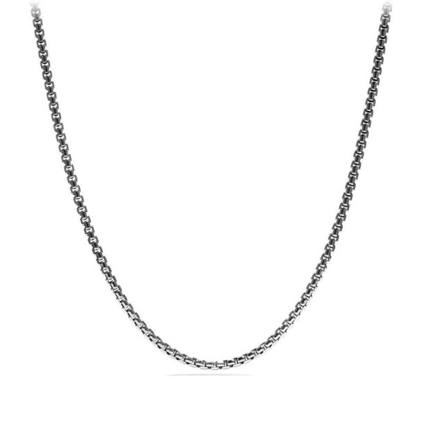 David yurman medium box chain necklace shop