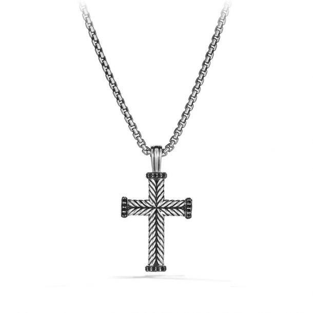 David yurman deals mens cross necklace