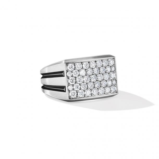 David yurman mens diamond ring hot sale