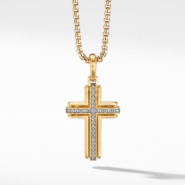 David yurman sale gold cross