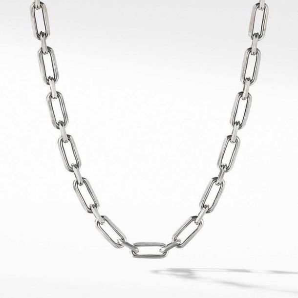 Belk & Co. Silver 26 inch Chain Necklace in Sterling Silver
