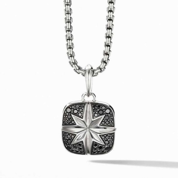 David yurman black diamond pendant on sale