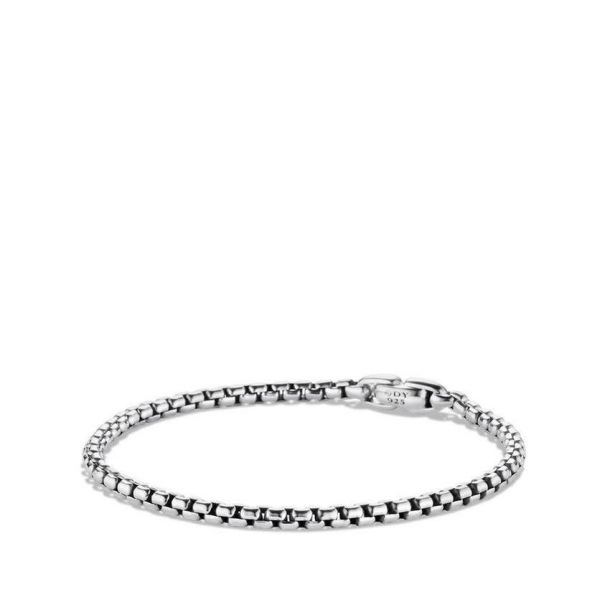 Men s David Yurman Medium Box Chain Bracelet 4mm REEDS Jewelers