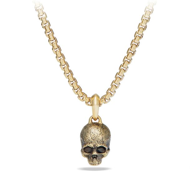 David yurman shop skull pendant