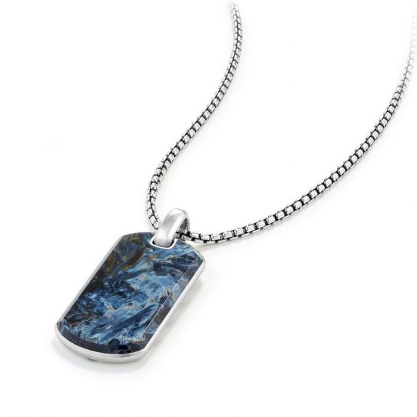 David yurman pietersite dog store tag