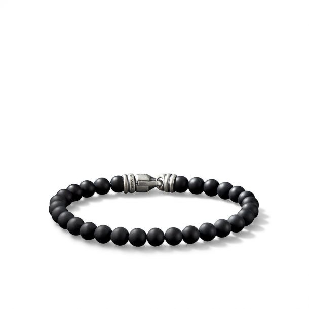 Men's David Yurman Spiritual Beads Bracelet with Black Onyx | REEDS