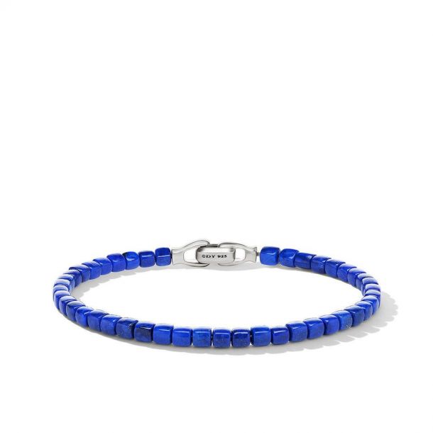 Ferragamo Man Lapis Lazuli Bracelet (M) Lapis Lazuli