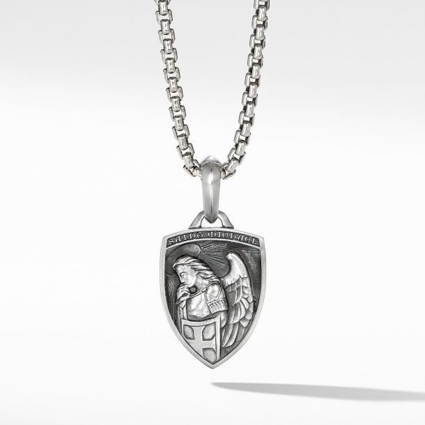 David yurman st michael clearance pendant