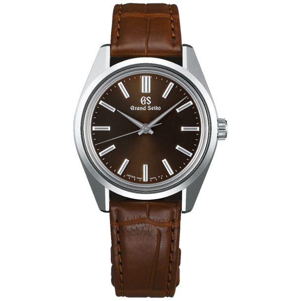 Men's Grand Seiko Heritage Watch | Brown Dial | Brown Leather Strap |  SBGW293 | REEDS Jewelers