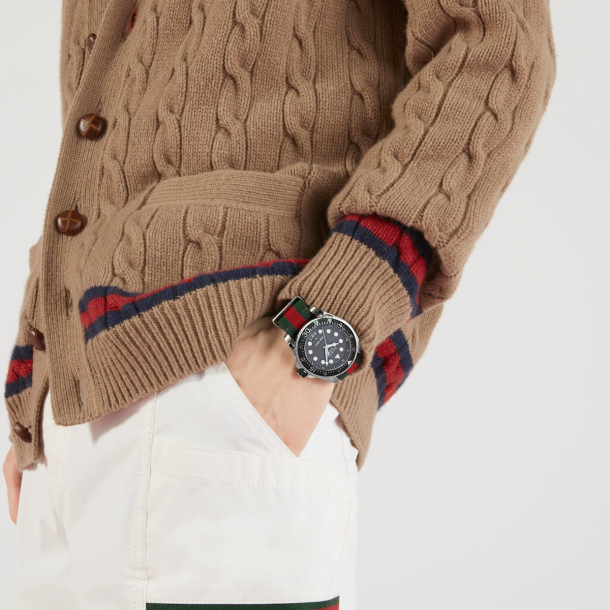 Gucci dive nylon strap shop