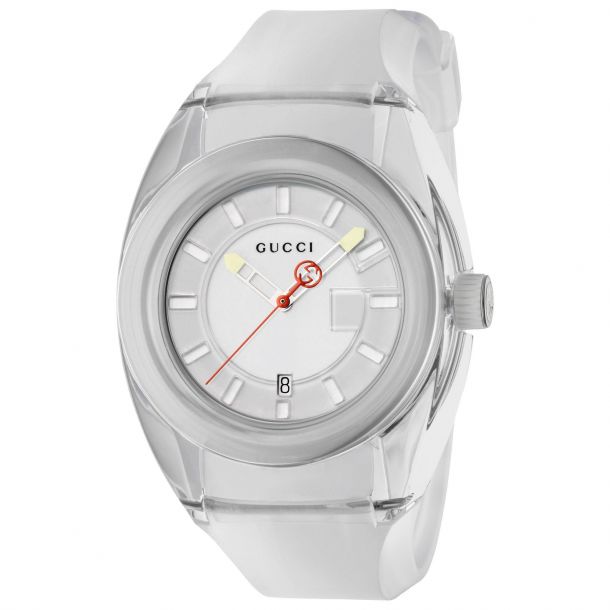 Gucci watch white band new arrivals