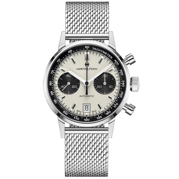 Men s Hamilton American Classic Intra Matic Auto Chrono Stainless