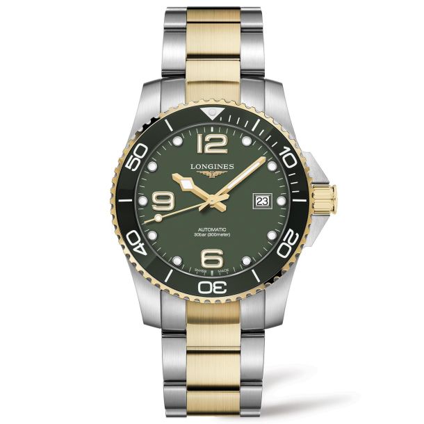 Longines hydroconquest green shop