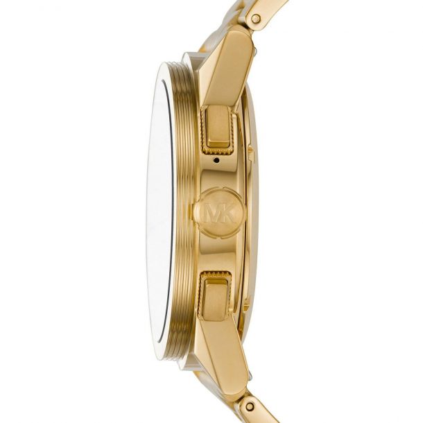 Michael kors men's silvertone grayson smartwatch on sale