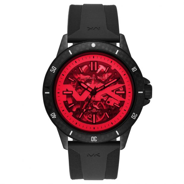 Michael kors discount red watch mens