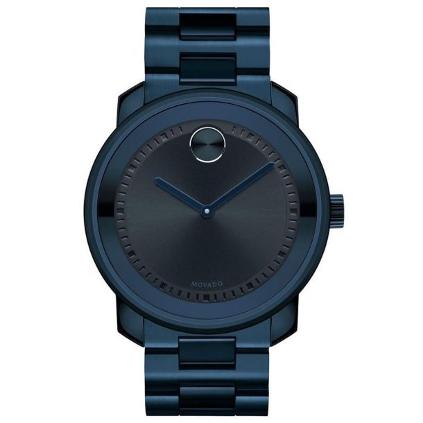 Men s Movado BOLD Ink Blue Watch 3600296 REEDS Jewelers