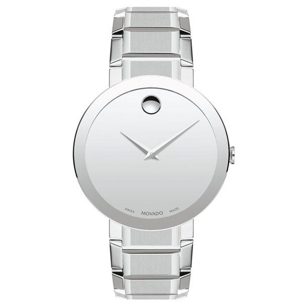 Movado men's sapphire watch discount