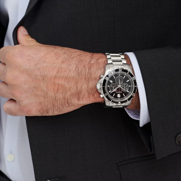 Movado series 800 chronograph black shop