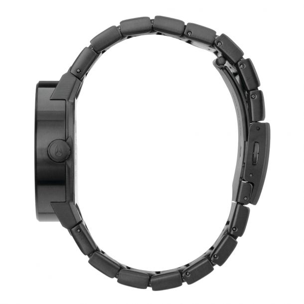 Men s Nixon Cannon Black Bracelet Watch A160 001 00 REEDS Jewelers