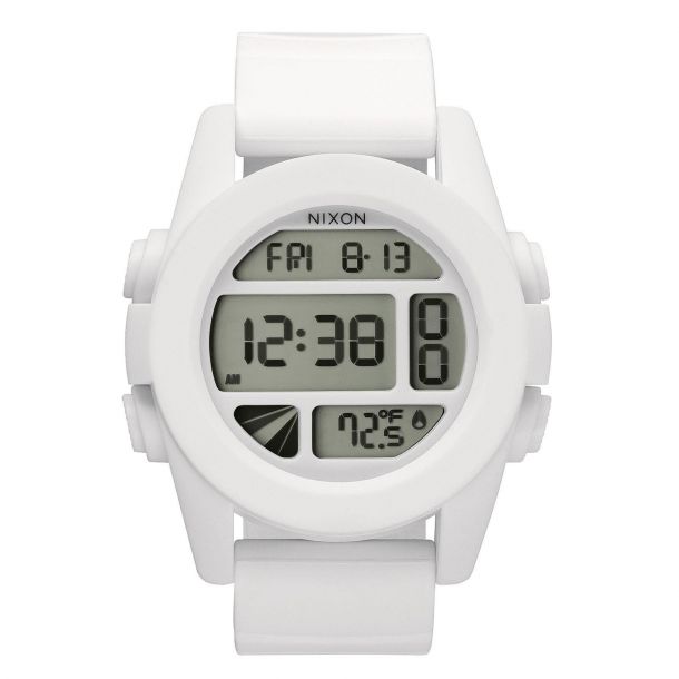 Men s Nixon Unit All White Watch A197 100 REEDS Jewelers