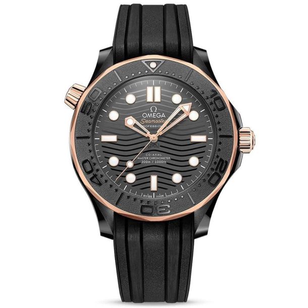 Omega seamaster 300 diver black clearance