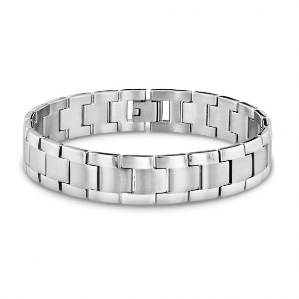 Men s Stainless Steel Link Bracelet