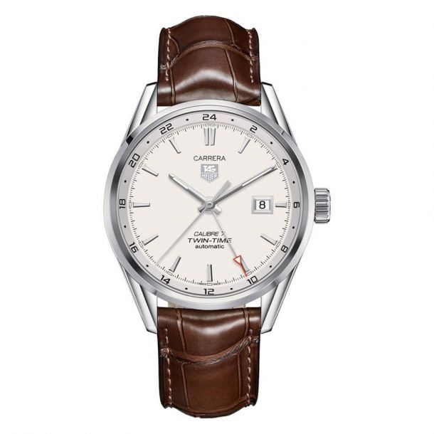 Tag heuer calibre best sale 7 twin time automatic