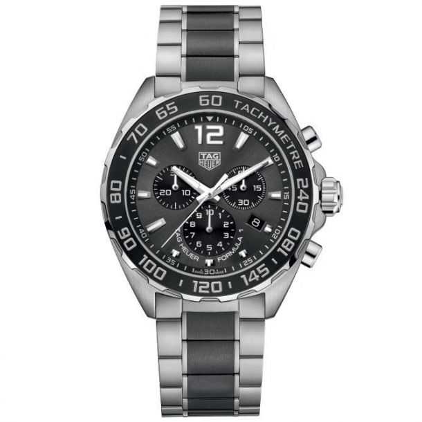 Tag heuer formula 1 hotsell mens 43mm quartz chronograph watch