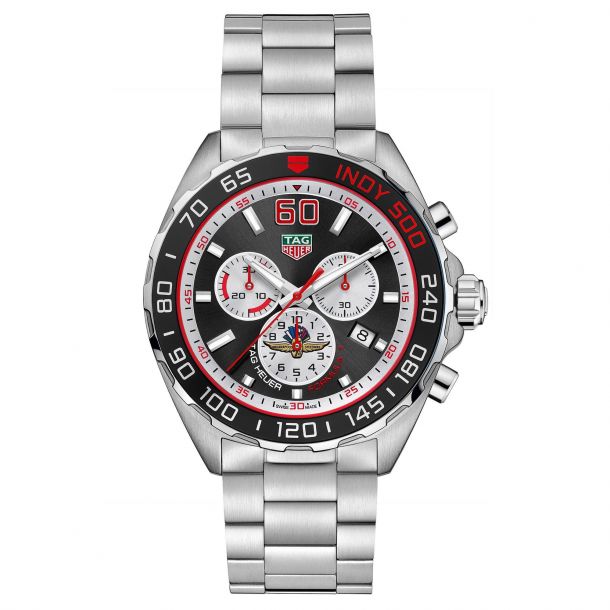 Men s TAG Heuer Formula 1 Indy 500 Limited Edition Quartz Chronograph Watch CAZ101V.BA0842 REEDS Jewelers