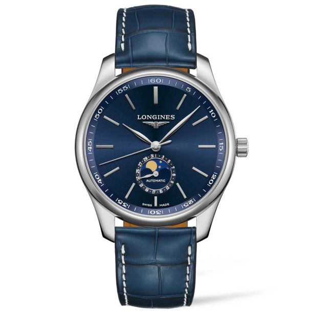 The longines master new arrivals collection 42mm blue dial