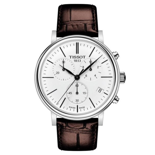 Elegant Chronograph Watch with Brown Leather Band Amazon.com: BENYAR Classic Fashion Quartz Chronograph Watch  main image 2