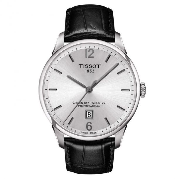 Tissot automatic store leather strap