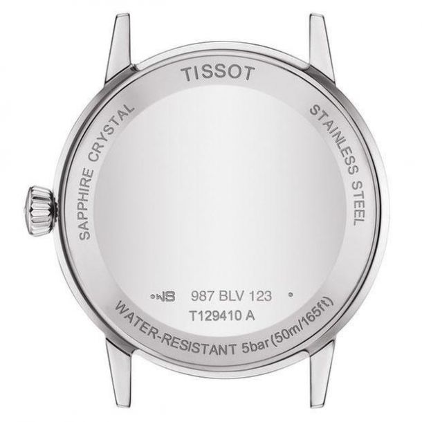 Men s Tissot T Classic Dream Stainless Steel Bracelet Watch