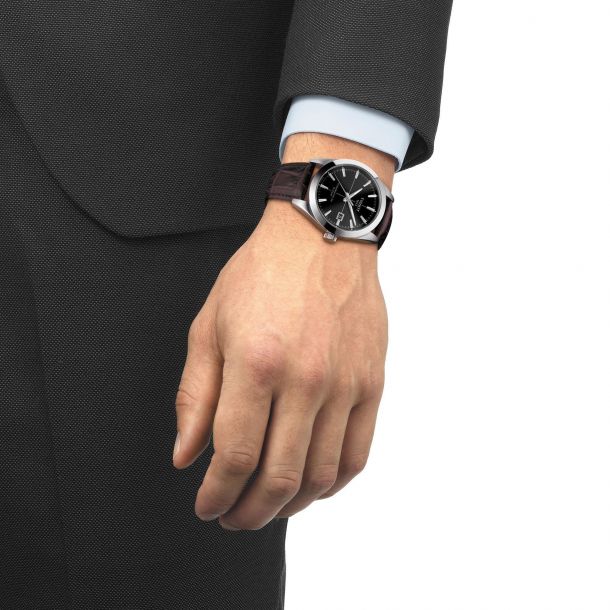 Tissot shop gentleman black