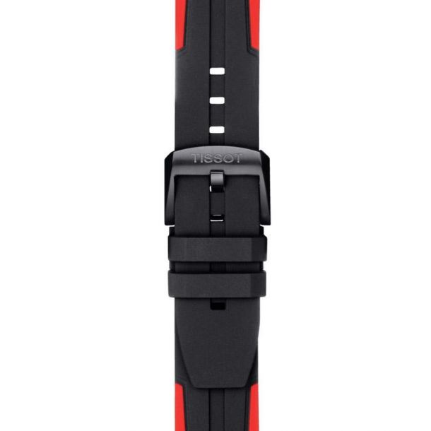 Tissot T Sport T Race Cycling Chronograph Black and Red Silicone