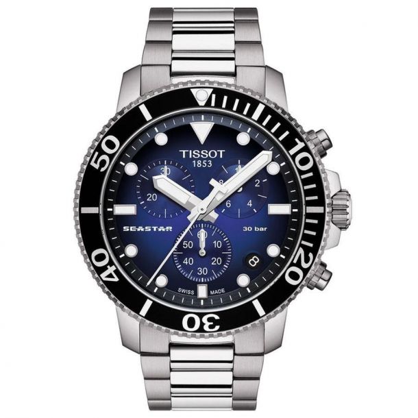 Men s Tissot T Sport Seastar 1000 Chronograph Luminescent