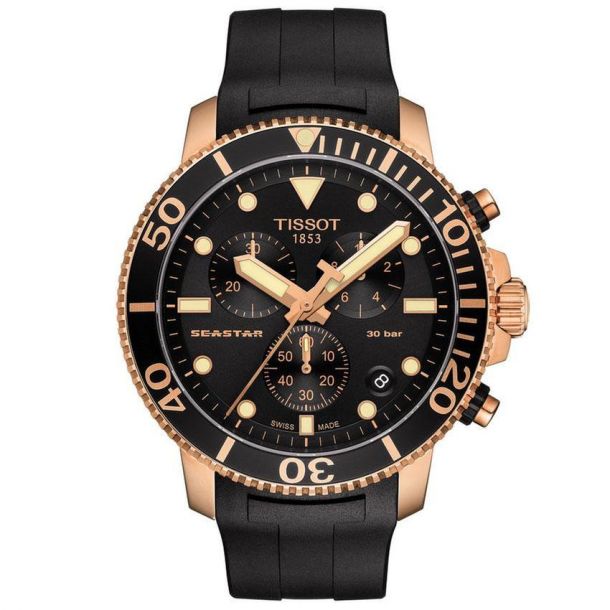 Tissot rose gold mens watch hotsell