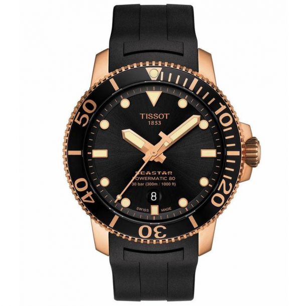Tissot seastar 1000 shop powermatic 80 strap