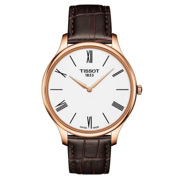 Tissot tradition rose gold on sale
