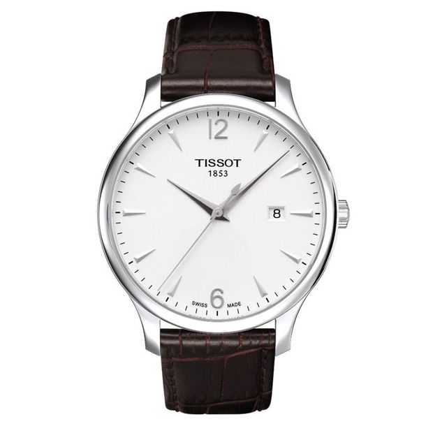 Tissot tradition silver top