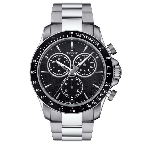Mens tissot v8 chronograph watch clearance