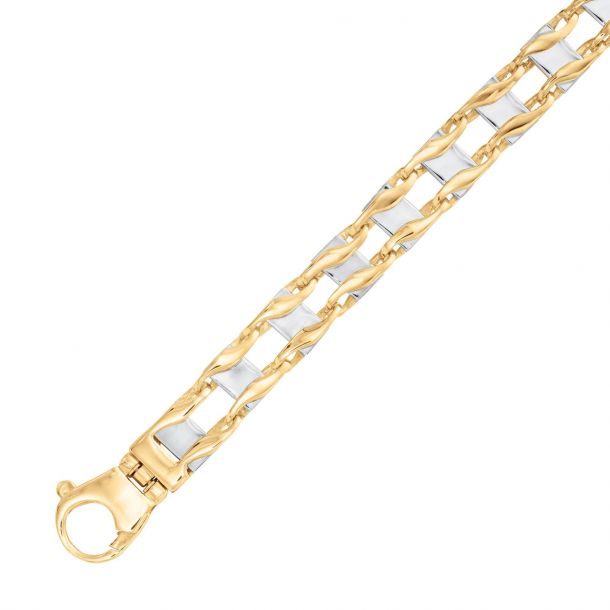 Railroad link bracelet best sale